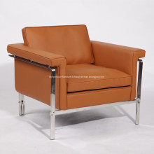 Réplique de sofa simple en cuir Premium